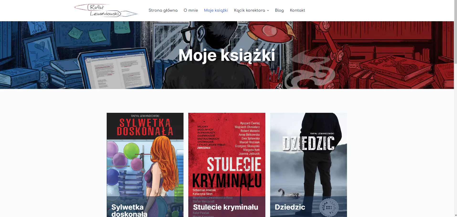 Zrzut ekranu projektu Pisarz i Korektor